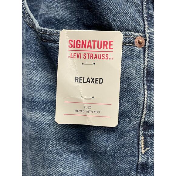 Levis 42x30 Mens Jeans Blue Denim Relaxed Fit Straight Leg - Picture 4 of 13